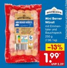 Netto Marken-Discount - Mini Berner Würstl Angebot im Prospekt Mini Berner Würstl bei Netto Marken-Discount im Prospekt "" für 1,99 €