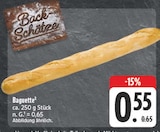Baguette Angebote bei EDEKA Leipzig für 0,55 €