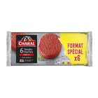 6 steaks hachés pur bœuf 15% M.G. CHARAL dans le catalogue Carrefour Market