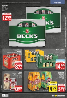 Bier im EDEKA Prospekt "Aktuelle Angebote" mit 24 Seiten (Essen)