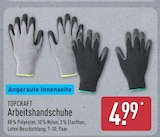 Arbeitshandschuhe Angebote von TOPCRAFT bei ALDI Nord Beckum für 4,99 €