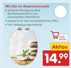 WC Sitz mit Absenkautomatik im Angebot bei Netto Marken-Discount in Sindelfingen WC Sitz mit Absenkautomatik Angebote bei Netto Marken-Discount Sindelfingen für 14,99 €