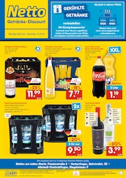 Netto Marken-Discount Prospekt für Bisingen: "Gekühlte Getränke", 6 Seiten, 08.07.2024 - 13.07.2024