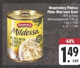 Mildessa Mildes Wein Sauer Kraut bei EDEKA im Windischleuba Prospekt für 1,49 €