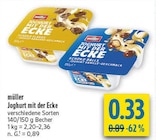 Joghurt mit der Ecke bei diska im Prospekt "" für 0,33 €