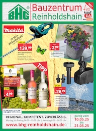 Bauzentrum Reinholdshain Prospekt für Possendorf mit 8 Seiten Bauzentrum Reinholdshain Prospekt für Possendorf: "Regional. Kompetent. Zuverlässig.", 8 Seiten, 10.05.2025 - 21.05.2025
