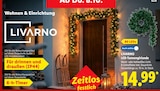 LED-Tannengirlande von Livarno für 14,99 € bei Lidl im Angebot LED-Tannengirlande von Livarno im aktuellen Lidl Prospekt