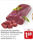 Zart gereiftes Rindfleisch: Rinderhochrippe Angebote von Charoluxe bei EDEKA Völklingen für 1,69 €