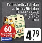 Aktuelle Veltins Angebote bei E center in Marl Aktuelles helles Pülleken Angebot bei E center in Marl ab 4,79 €