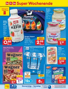 Pizza im Netto Marken-Discount Prospekt "Aktuelle Angebote" mit 67 Seiten (Potsdam)