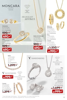 Ohrringe Angebot im Galeria Prospekt, gültig von 29.10.2025 bis 09.11.2025 Ohrringe Angebot im aktuellen Galeria Prospekt auf Seite 23