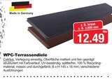 WPC-Terrassendiele Angebote bei Herbrügger Unna für 12,49 €
