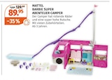 BARBIE SUPER ABENTEUER CAMPER Angebote von MATTEL bei Müller Bottrop für 89,95 €