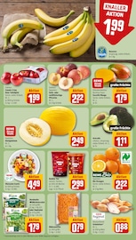Bananen im REWE Prospekt in Kaarst Aktueller REWE Prospekt mit Bananen, "Dein Markt", Seite 4