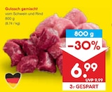 Gulasch gemischt von  im aktuellen Netto Marken-Discount Prospekt für 6,99 €
