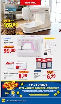 Promotion Jouet chat dans le prospectus Lidl, valable du 15/10/2026 au 21/10/2026 Promo Jouet chat dans le catalogue Lidl du moment à la page 46