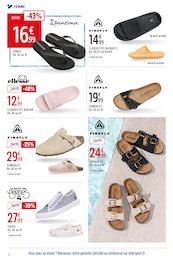 Prix et réduction Chaussures Femme dans le prospectus Intersport en cours Offre Chaussures Femme dans le catalogue Intersport du moment à la page 8