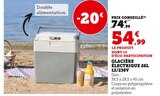 Glacière électrique 26L 12/230V - Hyper U à Rouen Glacière électrique 26L 12/230V en promo chez Hyper U Rouen à 54,99 €