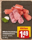 Aktuelles Zwiebelmettwurst Angebot bei REWE in Mannheim ab 1,49 €