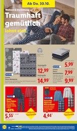 Lidl Pyjama im Prospekt Lidl Pyjama im Prospekt