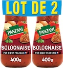 Bolognaise 100% pur bœuf - PANZANI à 2,04 € dans le catalogue Intermarché Super