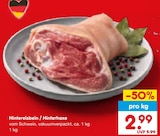 Hintereisbein / Hinterhaxe im Angebot bei Netto Marken-Discount in Neunkirchen Hintereisbein / Hinterhaxe Angebote bei Netto Marken-Discount Neunkirchen für 2,99 €