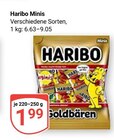 Minis im Angebot bei GLOBUS in Hürth Minis Angebote von Haribo bei GLOBUS Hürth für 1,99 €