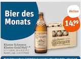 Aktuelles Kloster-Gold Hell Angebot bei tegut in Göttingen ab 14,99 €