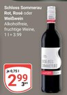 Rot Angebote von Schloss Sommerau bei GLOBUS Krefeld für 2,99 €