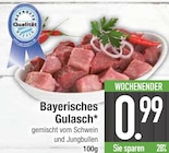 Aktuelles Bayerisches Gulasch Angebot bei E center in Regensburg ab 0,99 €