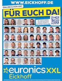 EURONICS Prospekt "ONLINE & VOR ORT FÜR EUCH DA!" für Erwitte, 8 Seiten, 13.10.2024 - 18.10.2024