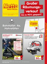 Netto Marken-Discount Prospekt "Großer Räumungsverkauf", 2 Seiten, für Niederhofen, 27.01.2020 - 01.02.2020 Netto Marken-Discount Prospekt "Großer Räumungsverkauf", 2 Seiten, für Niederhofen, 27.01.2020 - 01.02.2020
