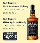 No. 7 Tennessee Whiskey Angebote von Jack Daniel’s bei GetränkeLand Mayer Freital für 16,99 €