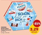 Penny - Kinder Minis Happy Moments Angebot im Prospekt Kinder Minis Happy Moments bei Penny im Prospekt "" für 3,29 €
