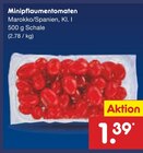 Aktuelles Minipflauentomaten Angebot bei Netto Marken-Discount in Braunschweig ab 1,39 €