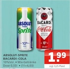 Aktuelle Coca Cola Angebote bei Getränke Oase in Lippstadt Aktuelles ABSOLUT-SPRITE oder BACARDI-COLA Angebot bei Getränke Oase in Lippstadt ab 1,99 €