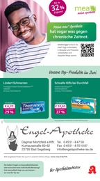 mea - meine apotheke Prospekt für Wahlstedt mit 4 Seiten mea - meine apotheke Prospekt für Wahlstedt: "Unsere Juni-Angebote", 4 Seiten, 01.06.2025 - 30.06.2025