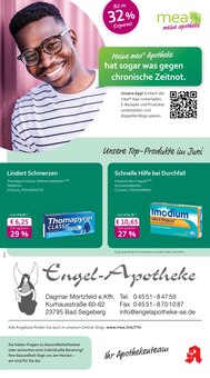 Aktueller mea - meine apotheke Prospekt "Unsere Juni-Angebote" Seite 1 von 4 Seiten für Bad Segeberg