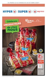 Catalogue Supermarchés Super U en cours à Uffholtz et alentours, "Célébrons LES PRODUCTEURS de chez nous", 28 pages, 13/10/2026 - 18/10/2026