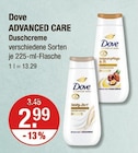 ADVANCED CARE Duschcreme von Dove im aktuellen V-Markt Prospekt für 2,99 €