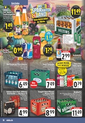 Cola im EDEKA Prospekt in Waltrop Aktueller EDEKA Prospekt mit Cola, "Aktuelle Angebote", Seite 18