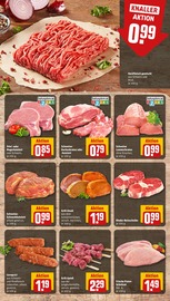 Schweinefleisch im REWE Prospekt in Hückelhoven Aktueller REWE Prospekt mit Schweinefleisch, "Dein Markt", Seite 10