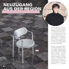 Stuhl im interni by inhofer Prospekt "DESIGN FÜRS LEBEN" mit 24 Seiten (München)