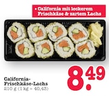 Aktuelles California-Frischkäse-Lachs Angebot bei E center in Wiesbaden ab 8,49 €