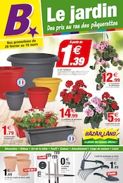 Offre Jardinière De Fleurs dans le catalogue Bazarland du moment à la page 1