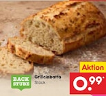 Grilliciabatta von BACK STUBE für 0,99 € bei Netto Marken-Discount im Angebot Grilliciabatta von BACK STUBE im aktuellen Netto Marken-Discount Prospekt