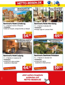 Boxspringbett im Netto Marken-Discount Prospekt "Aktuelle Angebote" mit 63 Seiten (Bochum)