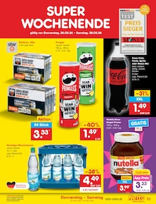 Coca Cola im Netto Marken-Discount Prospekt "Aktuelle Angebote" mit 58 Seiten (Wismar)