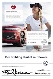 Volkswagen Prospekt für Baiersbronn mit 1 Seite Volkswagen Prospekt für Baiersbronn: "Der Frühling startet mit Power", 1 Seite, 01.03.2026 - 31.05.2026