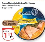 Heringsfilet Happen Angebote von Sywan Fischfabrik bei GLOBUS Halle für 1,11 €
